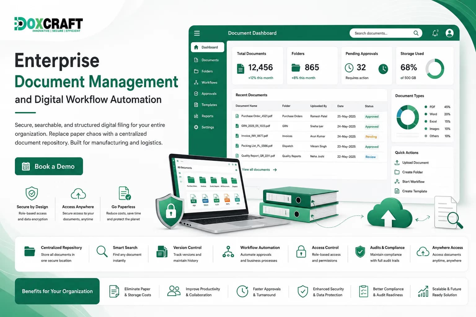 DoxCraft Dashboard