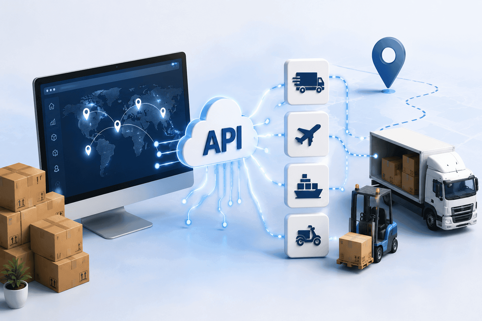 The Physics of Multi-Carrier Aggregation Logistics