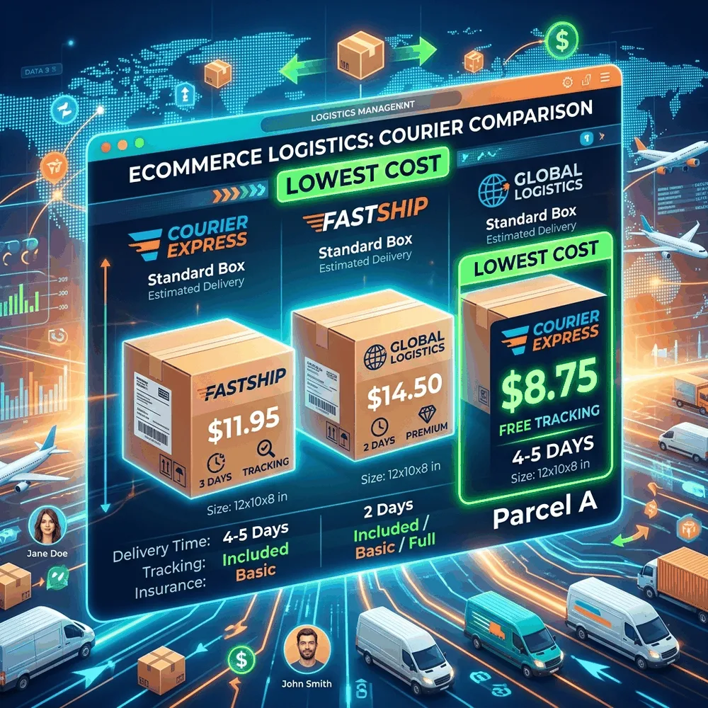 Multi-Courier Rate Shopping — How Systematic Rate Comparison Reduces Shipping Costs